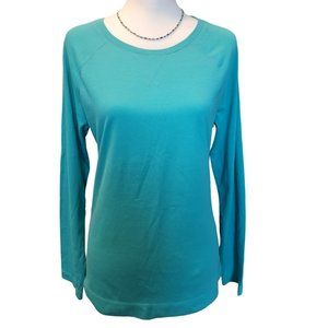 So Turquoise Long Sleeve Tee Shirt – Size Junior Large